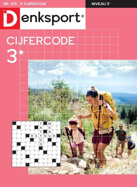 Denksport Cijfercode 3 – 8 Augustus 2024 Cover