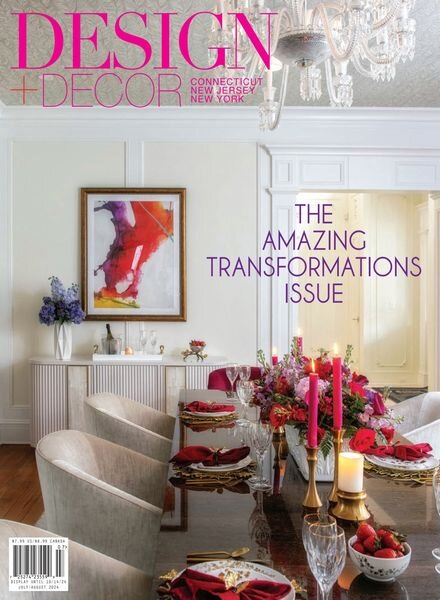 Design + Decor CT-NJ-NY – July-August 2024 Cover