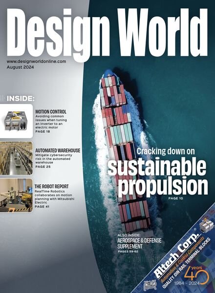Design World – August 2024 Cover