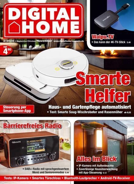 Digital Home – September-Oktober-November 2024 Cover