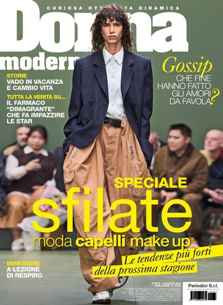 Donna Moderna – 15 Agosto 2024 Cover