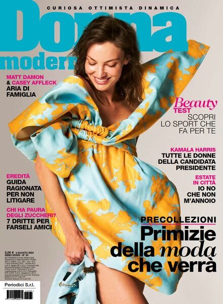 Donna Moderna – 8 Agosto 2024 Cover