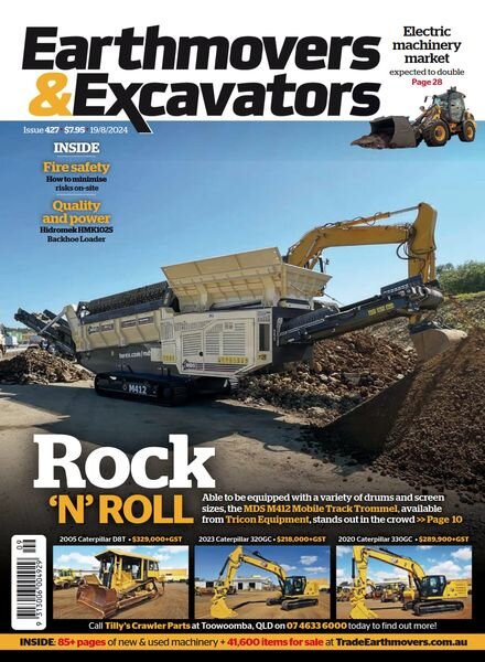 Earthmovers & Excavators – August 2024 Cover