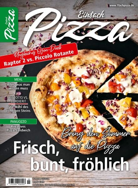 Einfach Pizza – 23 August 2024 Cover
