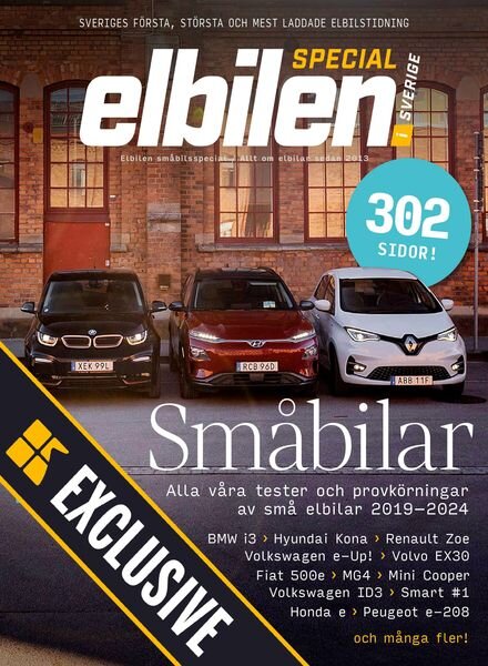 Elbilen – 13 Augusti 2024 Cover