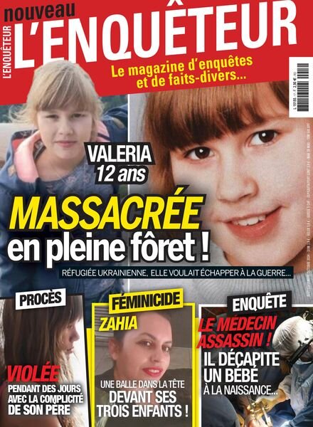 Enqueteur – Aout-Septembre-Octobre 2024 Cover