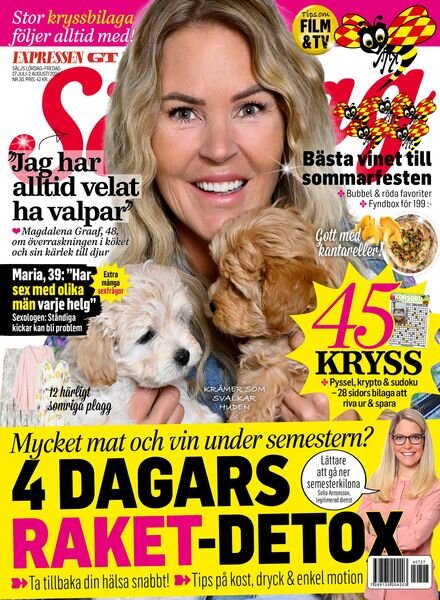 Expressen Sondag – 27 Juli 2024 Cover