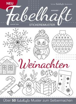 Fabelhaft Stickereimuster – Christmas 2024