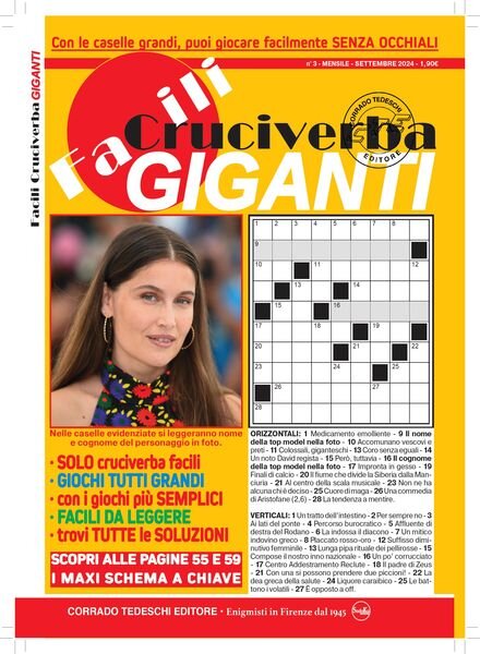 Facili Cruciverba – 23 Agosto 2024 Cover
