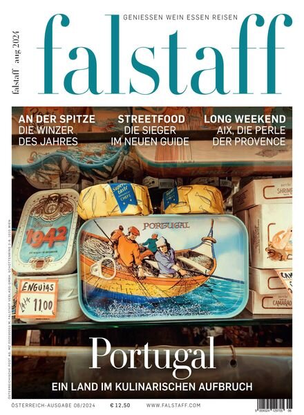 Falstaff Magazin Osterreich – August 2024 Cover