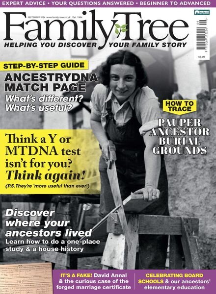 Family Tree UK – September 2024 Cover
