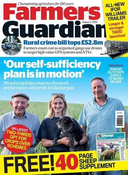 Farmers Guardian – 2 August 2024 Cover