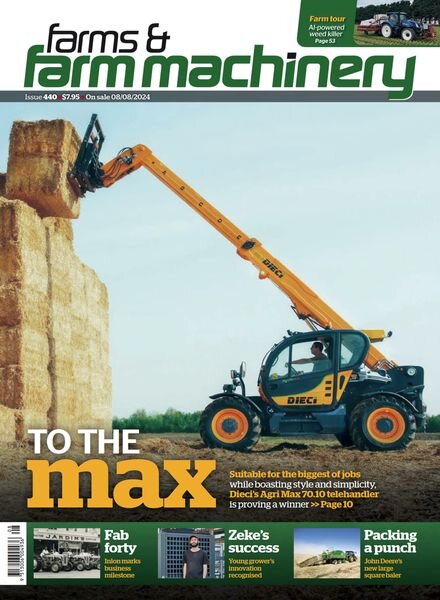 Farms and Farm Machinery – Issue 440 2024 Cover