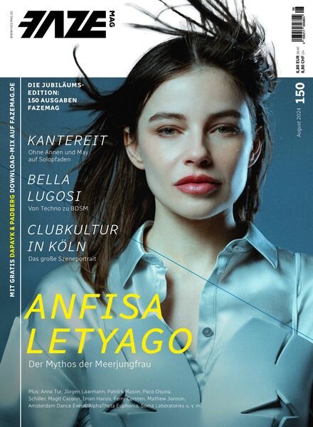 FAZE Magazin – August 2024 Cover