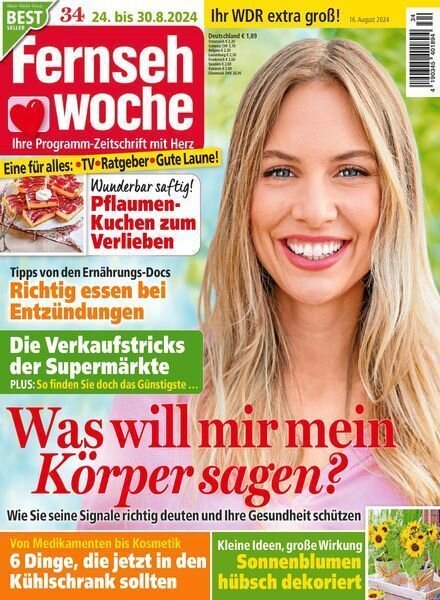 Fernsehwoche – 16 August 2024 Cover