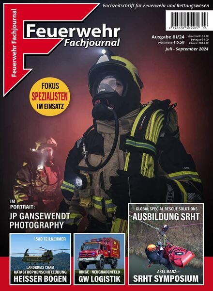 Feuerwehr Fachjournal – Juli-September 2024 Cover