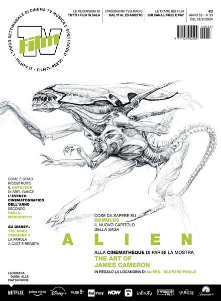 Film Tv – 13 Agosto 2024 Cover