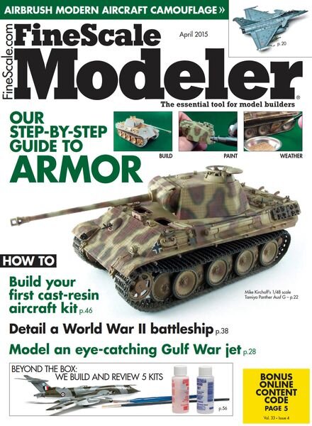 FineScale Modeler – April 2015 Cover