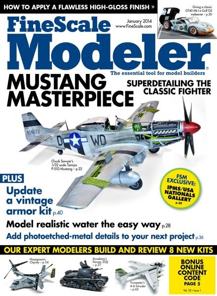 FineScale Modeler – January 2014 Cover