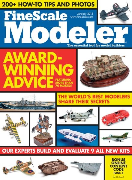 FineScale Modeler – January 2015 Cover