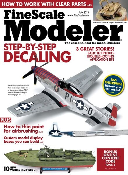 FineScale Modeler – July 2013 Cover