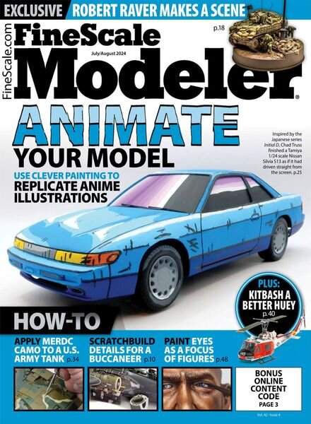 FineScale Modeler – July-August 2024 Cover
