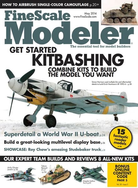 FineScale Modeler – May 2014 Cover