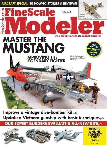 FineScale Modeler – May 2015 Cover