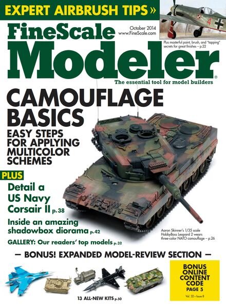 FineScale Modeler – October 2014 Cover