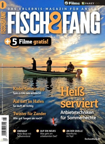 Fisch & Fang – August 2024 Cover