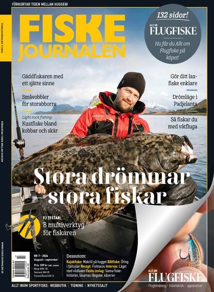 Fiskejournalen – Augusti 2024 Cover