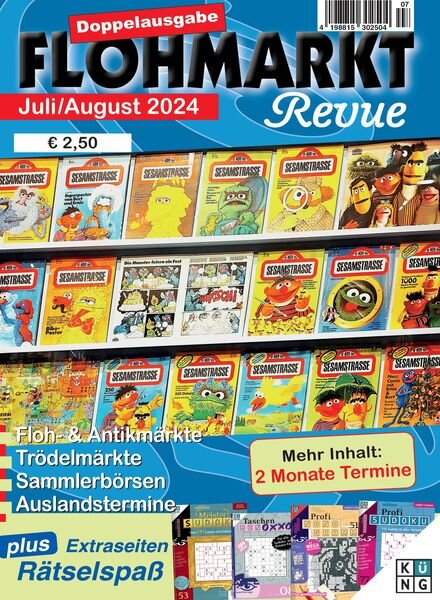Flohmarkt Revue – Juli 2024 Cover