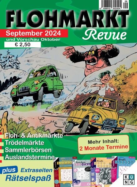 Flohmarkt Revue – September 2024 Cover