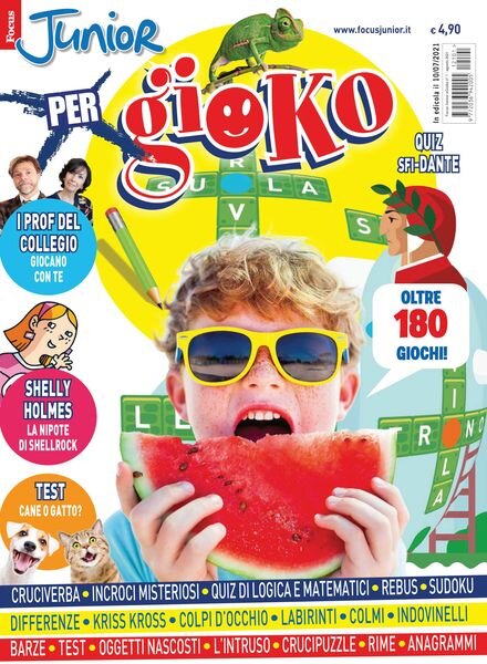 Focus Junior Per Gioko – Numero 1 2021 Cover