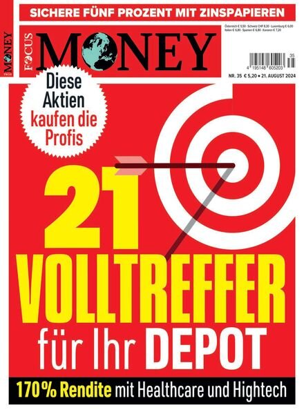 Focus Money – 21 August 2024 Cover