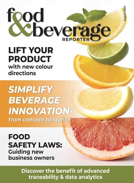 Food & Beverage Reporter – August 2024 Cover