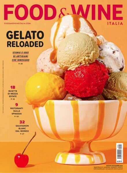 Food & Wine Italia – Agosto-Settembre 2024 Cover