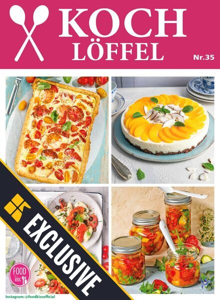 FOODkiss Liebes Land KochlOffel – 24 August 2024 Cover