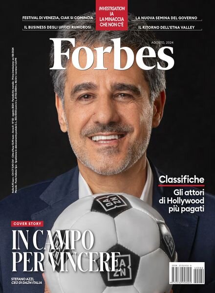 Forbes Italia – Agosto 2024 Cover