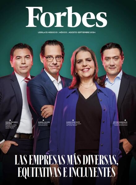 Forbes Mexico – Agosto-Septiembre 2024 Cover