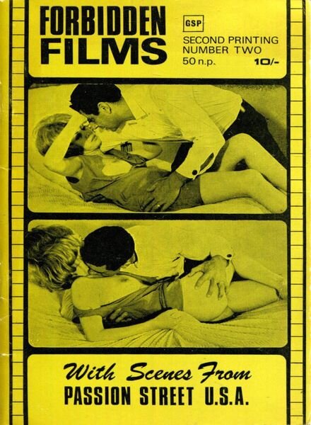 Forbidden Films UK – Vol 1 N 2 Cover