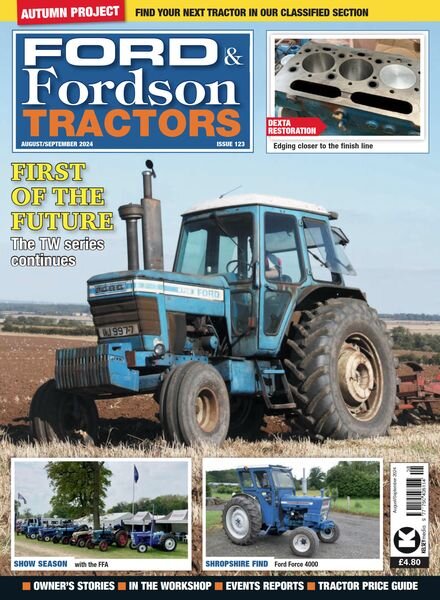 Ford & Fordson Tractors – August-September 2024 Cover