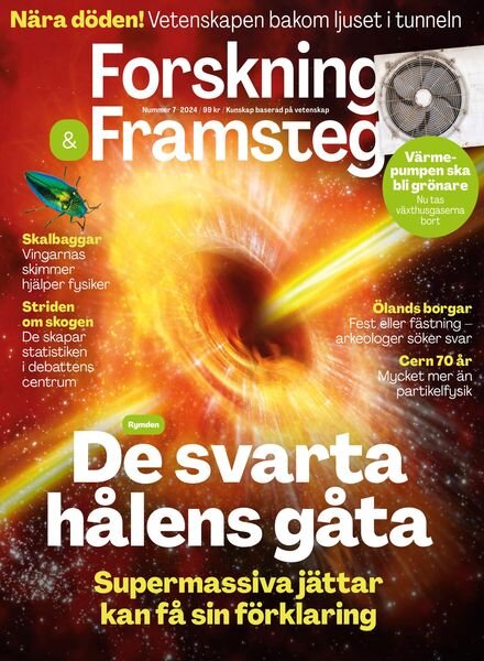 Forskning & Framsteg – Augusti 2024 Cover