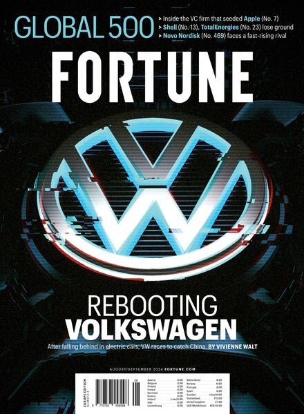 Fortune Europe Edition – August-September 2024 Cover
