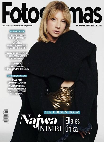 Fotogramas – Septiembre 2024 Cover
