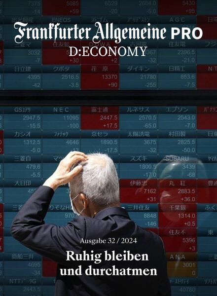 Frankfurter Allgemeine Pro D Economy – 7 August 2024 Cover