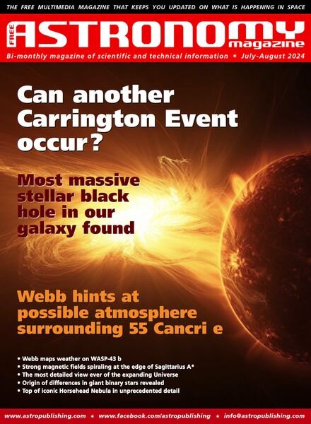 Free Astronomy – July-August 2024 Cover