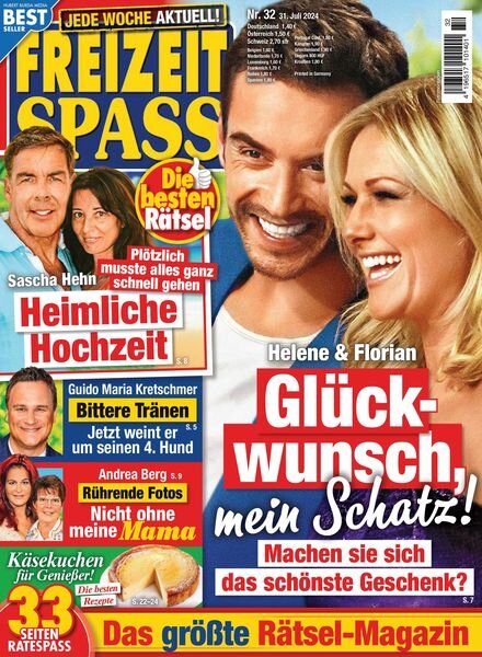 Freizeit Spass – 30 Juli 2024 Cover