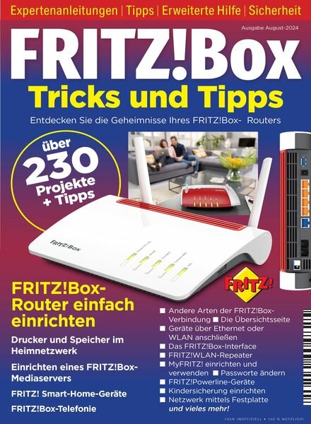 FRITZ!BOX Der Guide fur Einsteiger – August 2024 Cover