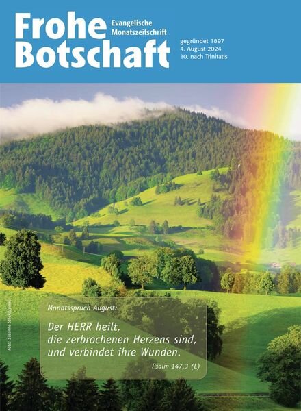 Frohe Botschaft – 4 August 2024 Cover